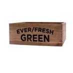 収納ボックス 木製 レトロ おしゃれ インテリア 整理 卓上 文房具 片付け ギフト ポプラウッドボックス スタッカブルL エバーフレッシュ