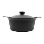 柳宗理 南部鉄鍋深型22cm(鉄器蓋・ハ