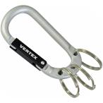  средний . завод приключение клуб kalabina& кольцо для ключей серебряный & чёрный 17671