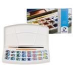 水彩画筆セット 絵具 パレット 耐光