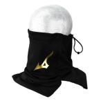 [MIZUNO] Mizuno повышение температуры материалы breath Thermo лицо защита унисекс черный × Gold 12JY0X5509