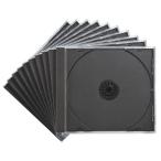 Blu-ray・DVD・CDケース（10枚セット・ブラック） FCD-PN10BKN