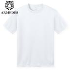 送料無料 ARMEDES アルメデス Tシャツ インナー 接触冷感 吸汗速乾 ハニカム テックフィット 半袖 メンズ S-3XL 全4色 オールシーズン AR198