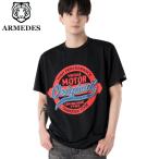 送料無料 ARMEDES アルメデス Tシャツ 接触冷感 吸汗速乾 アートグラフィック 半袖 ドライ素材 ユニセックス 男女兼用 S-3XL 全2色 オールシーズン AR806