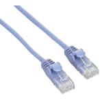  Elecom LAN кабель Cat5e мягкость 1m голубой LD-CTY/BU1