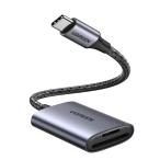 UGREEN USB-C устройство для считывания карт SD MicroSD 2 листов карта одновременно считывание aluminium сплав производства тепловое излучение хороший модель C OTG функция Android
