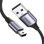 UGREEN USB miniB кабель Mini USB модель b зарядка USB кабель высокая прочность нейлон плетеный цифровая камера,PS3 контроллер,