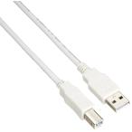  Elecom USB кабель [B] USB2.0 (USB A мужской to USB B мужской )fe свет core встроенный 0.5m USB2-FS05