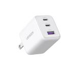UGREEN зарядное устройство type-c 30W (2*USB-C+1*USB-A) [PSE технология стандарт согласовано /PD3.0 соответствует /30W внезапный скорость зарядка / compact ]