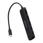 エレコム USB-C ハブ ドッキングステーション 5in1 100W PD対応 HDMI 4K30Hz 高速データ転送 5Gbps ブラック DS