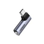 UGREEN Type-C to 3.5mm слуховай аппарат конверсионный адаптор L знак type 3 высшее /4 высшее TRRS соответствует женский из мужской разъём джек DACchi