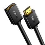 UGREEN HDMI удлинение кабель HDMI удлинитель 4K 60Hz 3D соответствует (HDMI мужской - женский )PS4/PS3 Fire TV Stick