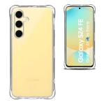 Galaxy S24 FE кейс galaxy s24 fe прозрачный чехол прозрачный TPU ударопрочный Galaxy S24 FE смартфон кейс 4 ..