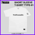 ei Tec tail walk Short рукав футболка TYPE-01 белый LL ( 2022 год новый товар )