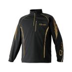  Gamakatsu 2WAY теплый Zip рубашка GM3766 черный × Gold M ( 2024 год 12 месяц новый товар )