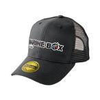  Gamakatsu половина сетчатая кепка ( box Logo ) GM9104 черный ( MARINE BOX ) L ( 2025 год 3 месяц новый товар )