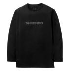 爆買 シマノ 　ドライロゴTシャツ ロングスリーブ 　SH-022Z 　ブラック 　XS 　( 2026年 3月新製品 )