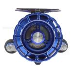  чёрный морской лещ ателье катушка ..THE IKADA SPECIAL 65 большой морской лещ T( правый ) зеркальный titanium / голубой 