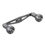 シマノ 　25 夢屋 ダブルハンドルアルミノブ 　55mm グレー