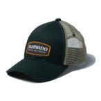 ( предварительный заказ принимается ) Shimano нашивка половина сетчатая кепка CA-081Z хаки S ( 2026 год 3 месяц новый товар )