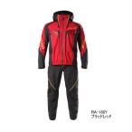 （25年3月新商品） シマノ リミテッド プロ 3シーズン レインスーツ RA-160Y ブラッドレッド Lサイズ 100