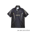 （25年3月新商品） シマノ リミテッド プロ ハーフジップシャツ ショートスリーブ SH-125Y リミテッドブラック Mサイズ