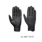 (25年10月新商品) シマノ 03 タイタニューム・アルファ グローブ 指出し GL-052Y ブラック Mサイズ
