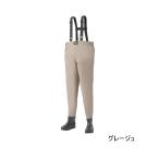 (25 год 12 месяц новый товар ) Daiwa breath забродный полукомбинезон ( фетр подошва ) BW-3251 серый juS размер 