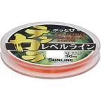 サンライン ぶっとびテンカラ レベルライン OR 30m #4