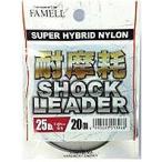 山豊テグス 耐摩耗ナイロンショックリーダー 20m 6号(25LB)