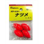 フジワラ カラーシンカー ナツメ 8号 蛍光レッド（JAN/EAN：4511688060089）