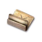 【4個までなら送料290円（郵便）OK】CHAMARRE　カードスタンドＳ　アイアン　W2×D2×H1.5cm【お取り寄せ】