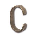 【6個までなら送料290円（郵便）OK】CフックS　アンティークゴールド　アイアン　W2.5×D1×H4.5cm【お取り寄せ】