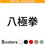 カッティングステッカー 八極拳 サ