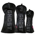 「送料無料(北海道・沖縄を除く)」ゴーストゴルフ ヘッドカバー 単品 ( ドライバー用 / フェアウェイウッド用 / ユーティリティー用 ) US仕様 GHOST GOLF