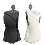 「送料無料(北海道・沖縄を除く)」Kappa カッパ フェアウェイウッド(FW)用 ヘッドカバー KP-HC0001/FW ( ブラック / ホワイト ) 日本仕様「あすつく対応」