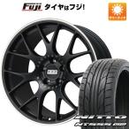 【パンク保証付】【新品国産5穴114.3車】 夏タイヤ ホイール4本セット 245/45R19 ニットー NT555 G2 BBS GERMANY BBS CH-R サテンブラック 19インチ