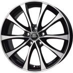 【新品】RAV4/80ハリアー用 スタッドレスタイヤ ホイール4本セット ブリヂストン ブリザック DM-V3 225/60R18 ラフィット LE-07【限定】 7.5J 18インチ