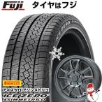 【新品国産5穴100車】 スタッドレスタイヤ ホイール4本セット 195/65R15 ピレリ ウィンター アイスゼロアシンメトリコ ブランドル KF28 15インチ