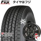 195/80R15 15インチ スタッドレスタイヤ ホイール4本セット YOKOHAMA アイスガード iG91 107/105L BRANDLE ブランドル S165B 6.00-15