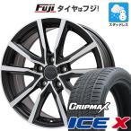 【新品国産5穴114.3車】 スタッドレスタイヤ ホイール4本セット 215/60R16 グリップマックス アイスX BSW(限定2023年製) ブランドル N52BP 16インチ