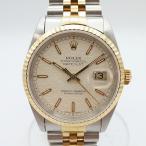 ロレックス デイトジャスト U番 SS/K18YG 16233 ROLEX 腕時計
