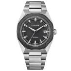 シチズン腕時計 ソーラー電波時計アテッサACT Line チタンシリーズCB3044-55E