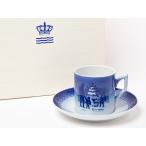 【送料無料】ロイヤルコペンハーゲン【クリスマスアイテム】 ChoosingTheChristmasTreeイヤーカップ＆ソーサー コレクタブル1979年