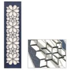 ti-z литье panel современный . дизайн. aluminium литье panel забор бесплатная доставка. дешевый 