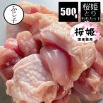 カット済み鶏もも肉500ｇ 桜姫 小分け 250gx2個 唐揚げ 真空 カット済み 一口大