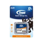  CompactFlash 233 скоростей 32GB TEAM производства /10 год гарантия CF карта [ почтовая доставка B использование возможно ]