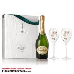【グラス2脚付き専用BOX】ペリエジュエ グランブリュット 750ml エコロジカル ボックス スパークリング 辛口 フランス　PERRIER JOUET ギフト 御祝 熨斗