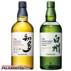 ショッピングサントリー サントリー 白州 700ml + 知多 700ml （SUNTORY ウイスキー 2本セット）   バレンタイン ギフト 御祝 熨斗