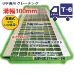 U字溝用 グレーチング 溝蓋 普通目 ノンスリップ 圧接
